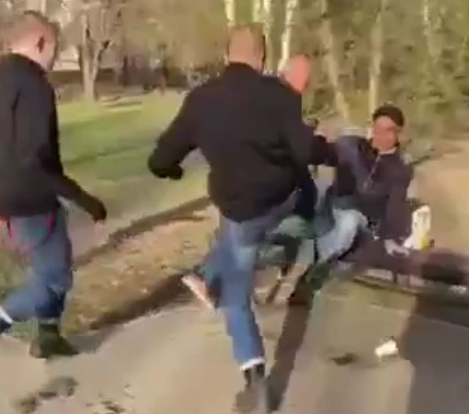 Group Of Teens Beat & Rob Two Men In Random Attack