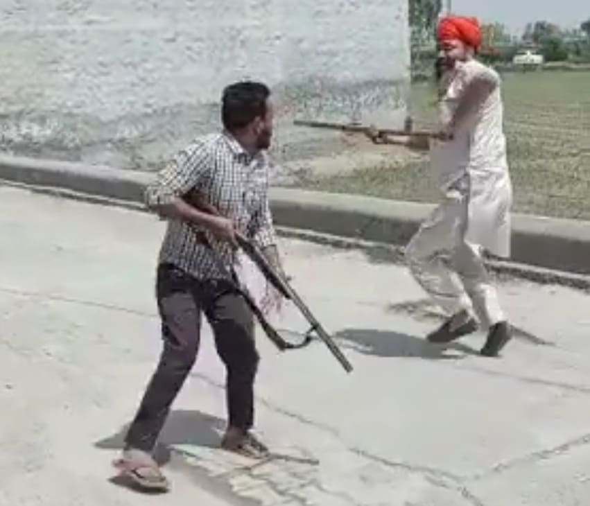 Dummy Brings A Stick To A Shotgun Fight