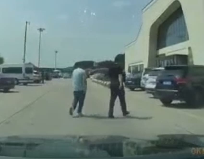 Last Walk With His Buddy