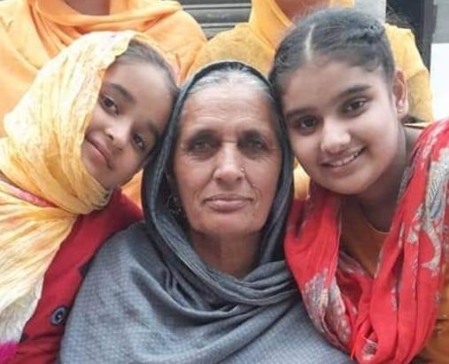 Elderly Woman Meets The Pain Train