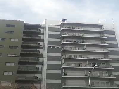Trying to Fly From Higher Building