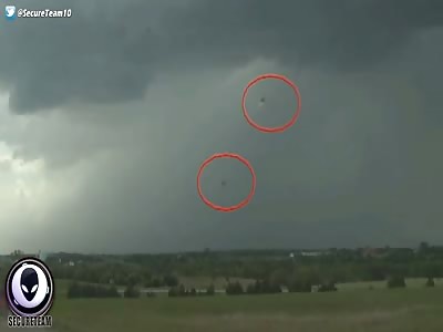 UFOS BLAST Thrusters During Live News Report