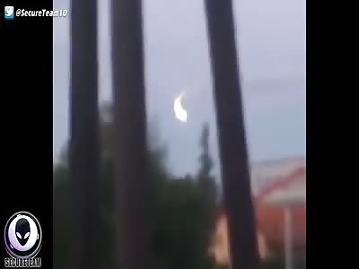 SOMETHING CIRCLING Over UK Skies