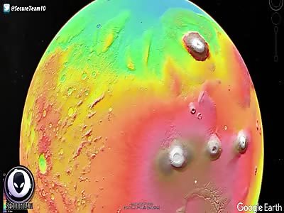 HUGE Artificial Formation On Mars