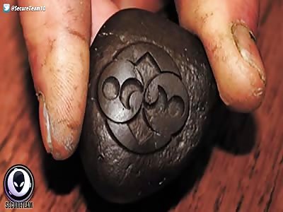 MYSTERY Rock An Alien Map To Another Dimension