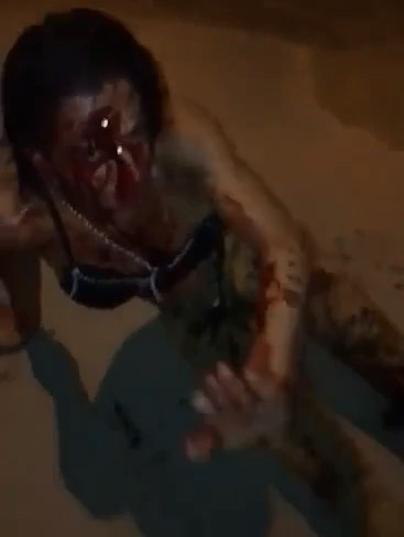 Venezuelan Tranny Tortured in Brazil