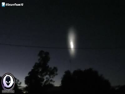 MYSTERIOUS SPHERE Lights Up Sky Over Italy