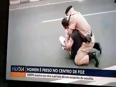 Arrested By military police