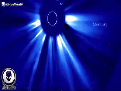 Massive Rogue Object Caught Behind The Sun