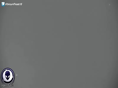 Weird Invisible UFO Formation Revealed With Infrared Filter