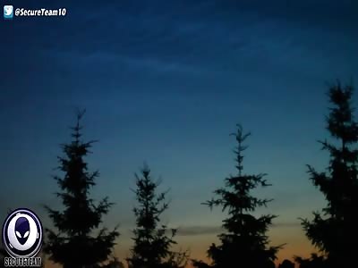 STRANGE UFO Over Poland Sparks Talk Of Secret Military Tests