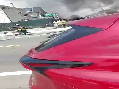 Motorcycle accident in Brooklyn