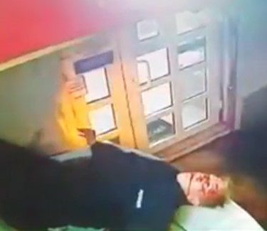 Janitor Chilling Annihilated by Out of Control Car (2 Angles)