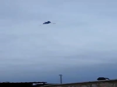 Russian uav was shot down in Western Aleppo