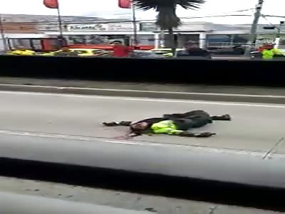 police killed in colombia