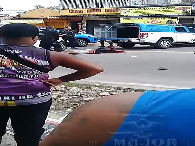 bandit agonizing to death