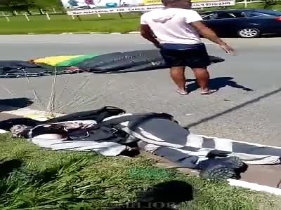 skydiving accident in Brazil