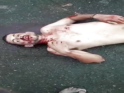 man stabbed and left on the street to die