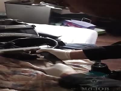 man gets shots by police in agony