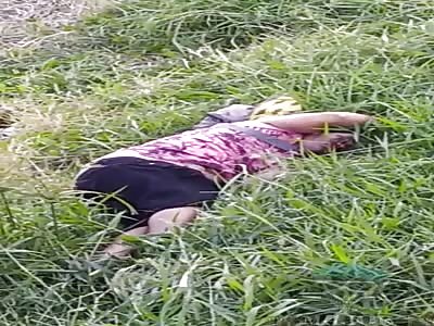 body of a man in the bush