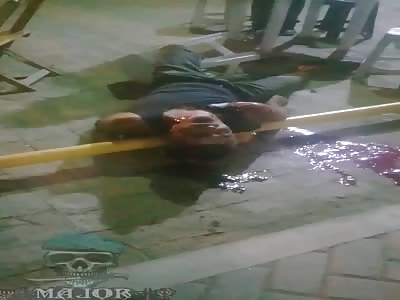 dead man with headshot