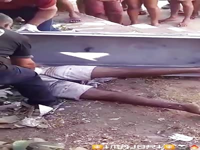 body of a murdered man