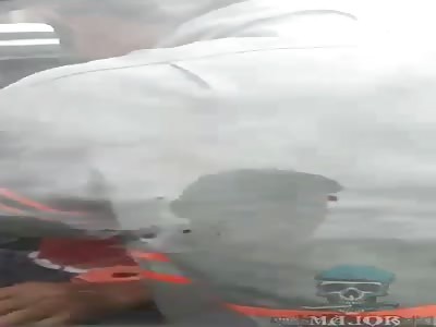 injured man in an accident