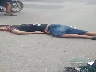 biker dies in accident