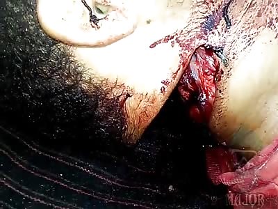 body of a brutally murdered man