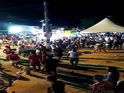 crazy fight in brasilian party