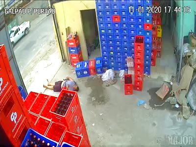 Dude Being Gunned Down in Brazil