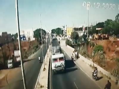 Another biker killing a truck driver