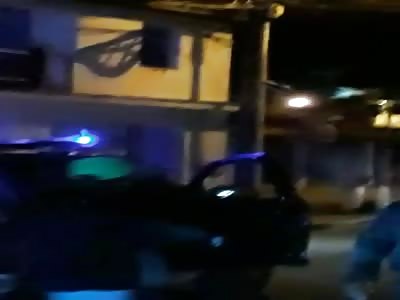 Man try suicide cut himself and jump