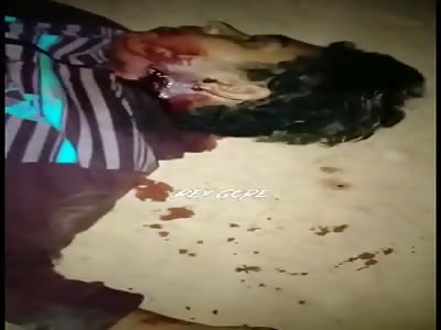 accident in street very strong