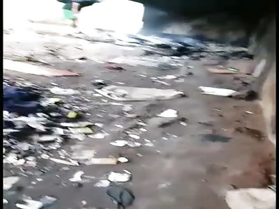 Man founded burned in street