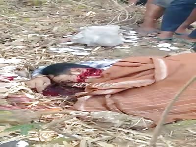 man murdered with cut neck