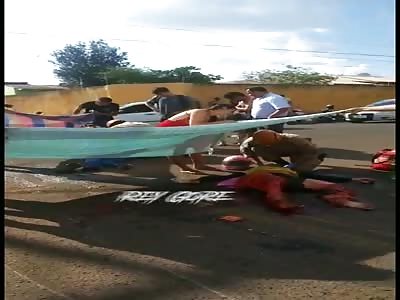 Man victim of terrible accident 