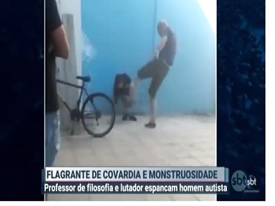 Depressive Man bruyally beaten 