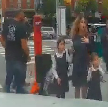 Out of Control Car Crashes into Pedestrians