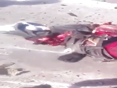 Victim of terrible accident 