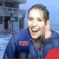 Watch What Happens to this Laughing News Reporter Next