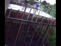 1000lbs Of Concrete Vs. Construction Worker