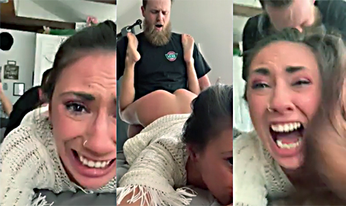 Anal accident, the terrible screams reach the sky 