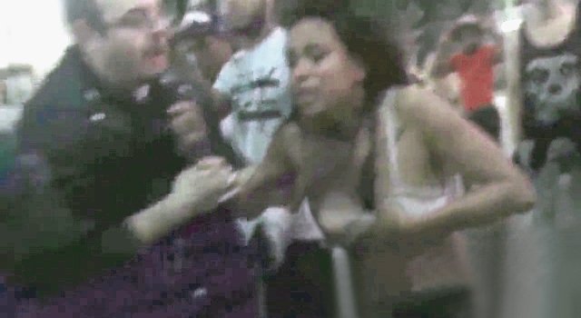 Protesters Getting Destroyed.