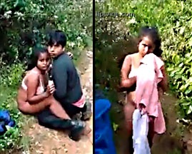 They caught her being unfaithful with her neighbor and they go to the fists 