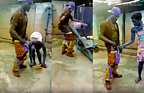 His Co-Workers Brought Him a Whore During Nap Time.