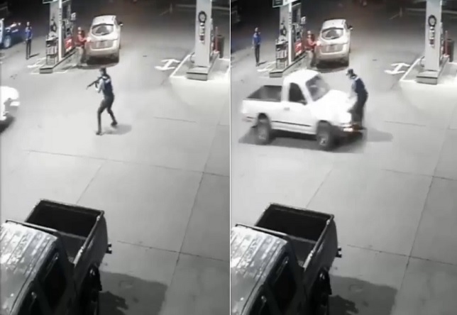 Police Officer Trying To Stop Suspect Gets Hit By His Truck.