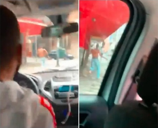 Phone Snatcher Chased and Crushed In Sao Paulo