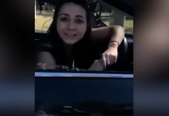 PT1: Absolute Nut-Job Crashes into Freedom Protester's Car in