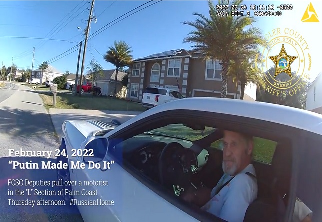 Florida Man Blames Vladimir Putin for Speeding